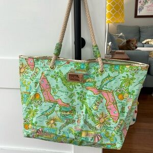 Lilly Pulitzer Beach Tote Bag